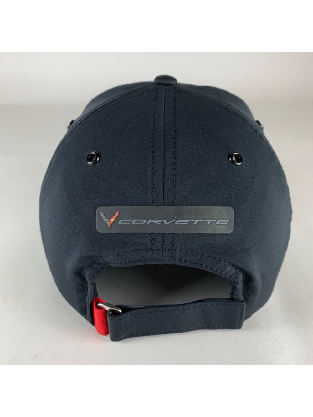 Corvette Cruisin Sports Mens Black Strapback Adjustable Hat - Picture 3 of 5